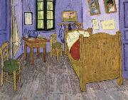 Vincent Van Gogh the bedroom at arles Sweden oil painting artist
